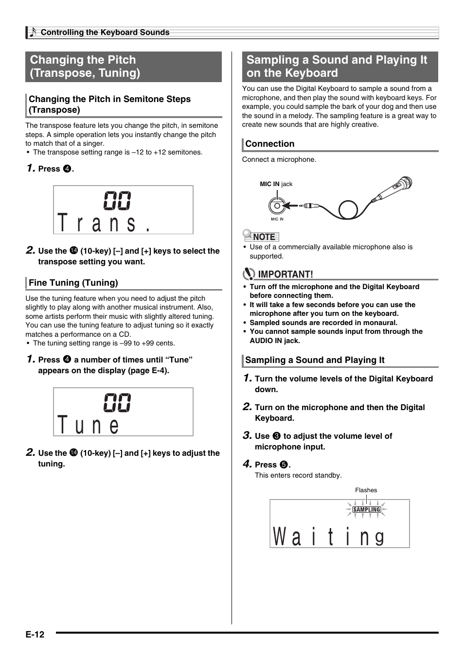 Casio LK-220 User Manual | Page 14 / 45