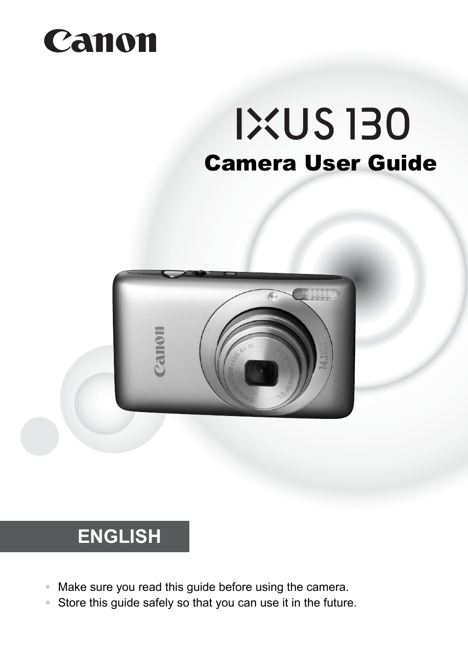 Canon IXUS 130 User Manual | 176 pages