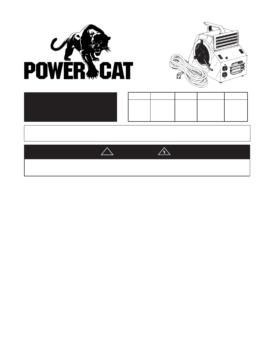 powercat blower fan