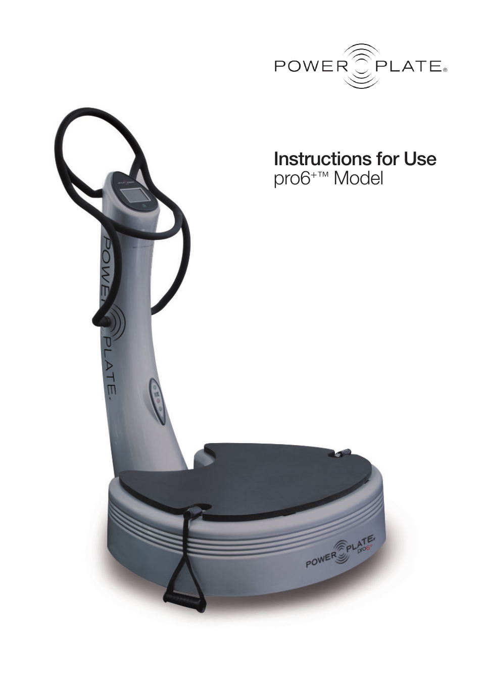 Power Plate pro6 plus User Manual | 22 pages