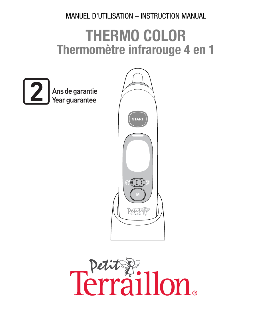 Terraillon Thermo Color User Manual | 52 pages