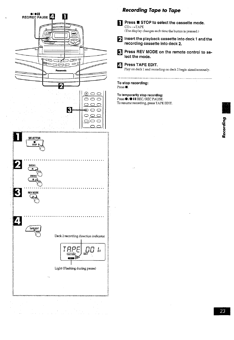 Panasonic rx ed50 схема