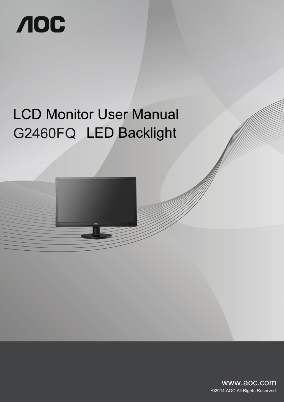 AOC G2460FQ User Manual | 66 pages