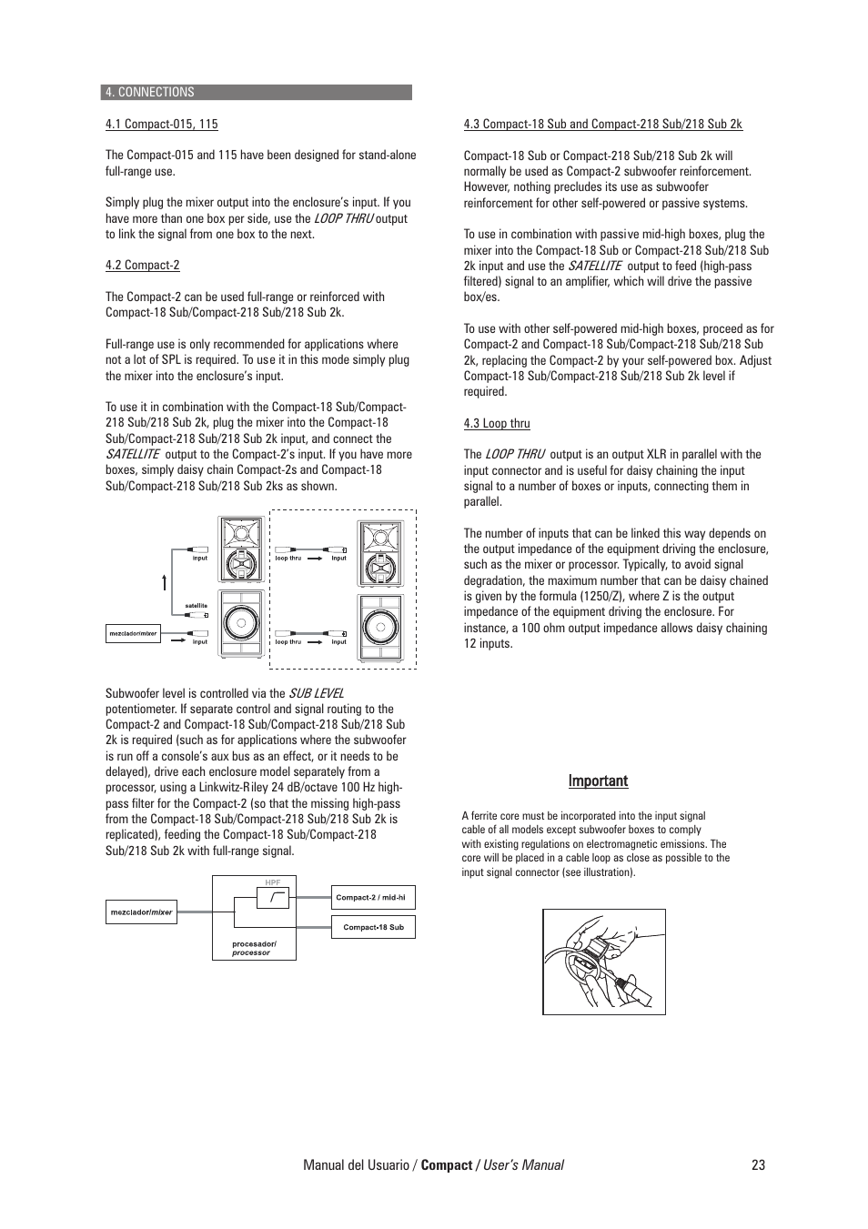 D.A.S. Audio Compact Series User Manual | Page 29 / 44