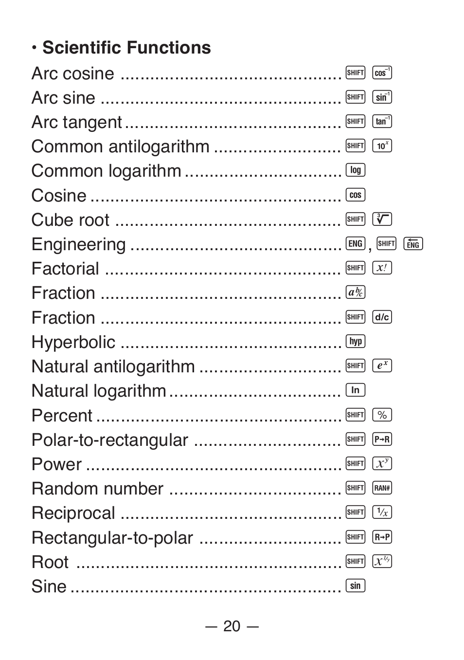 Casio FX-82SX User Manual | Page 22 / 35