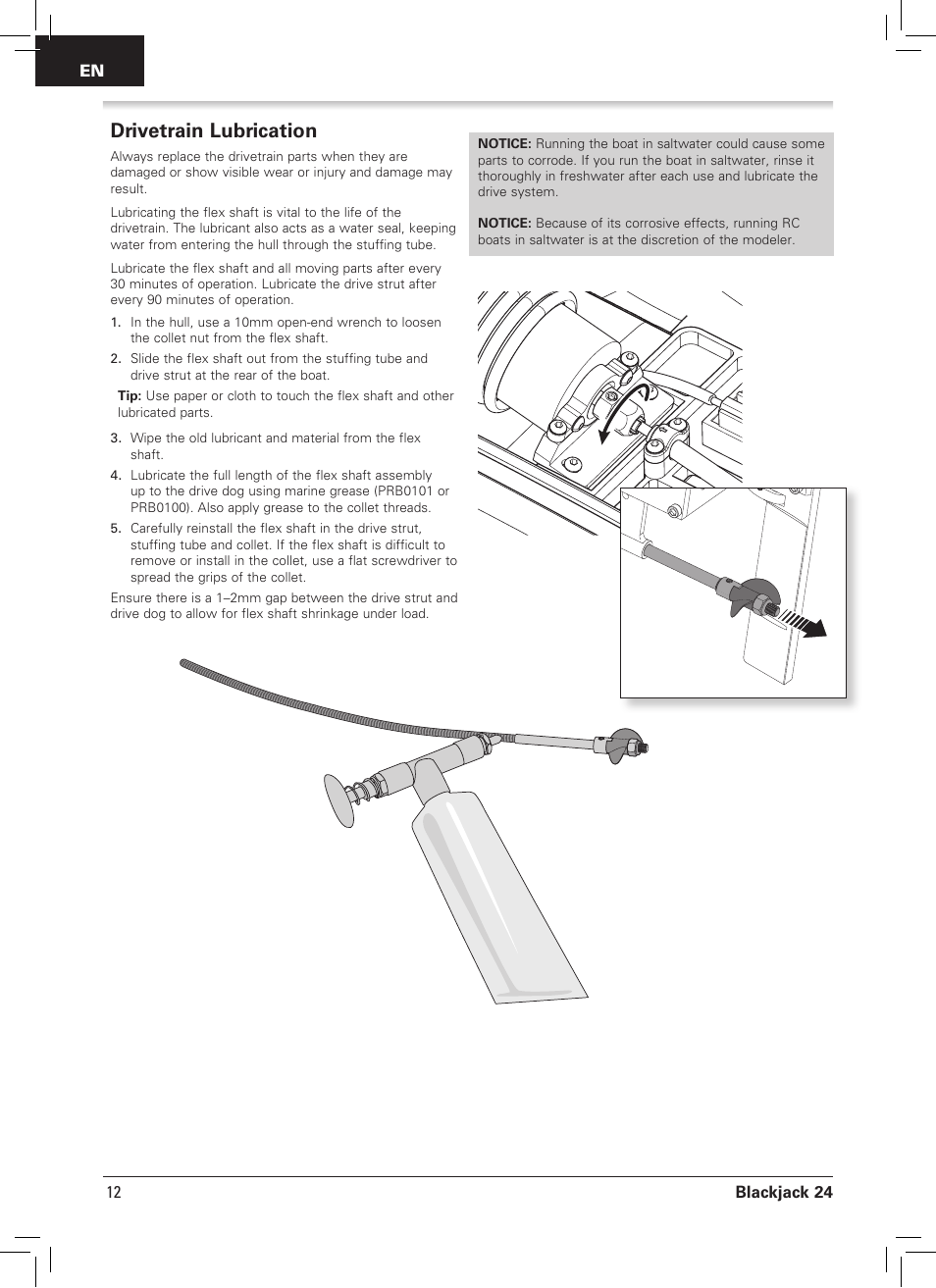 proboat blackjack 24 parts