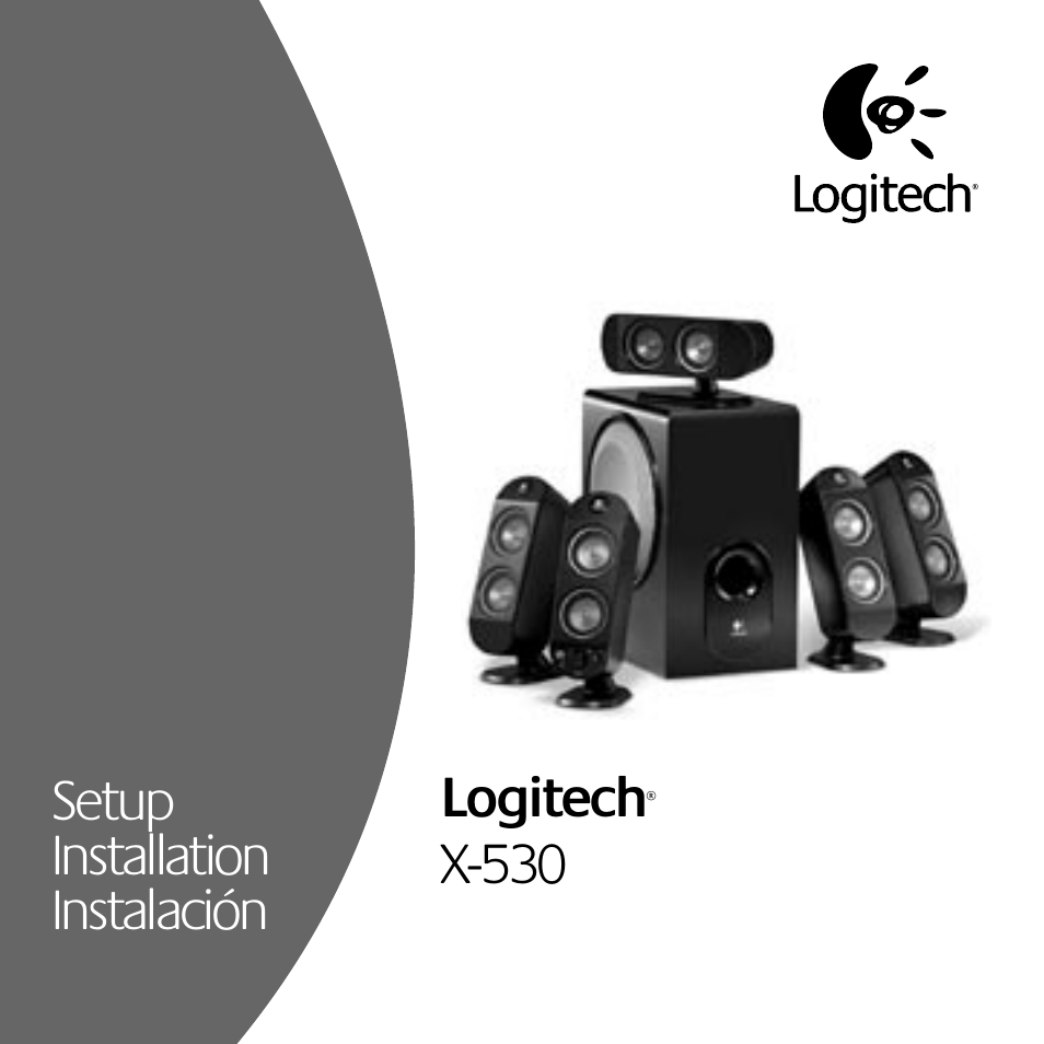 Logitech X-530 User Manual | 10 pages