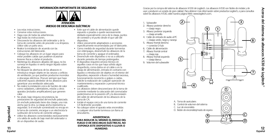 Logitech X-530 User Manual | Page 7 / 10 | Original mode