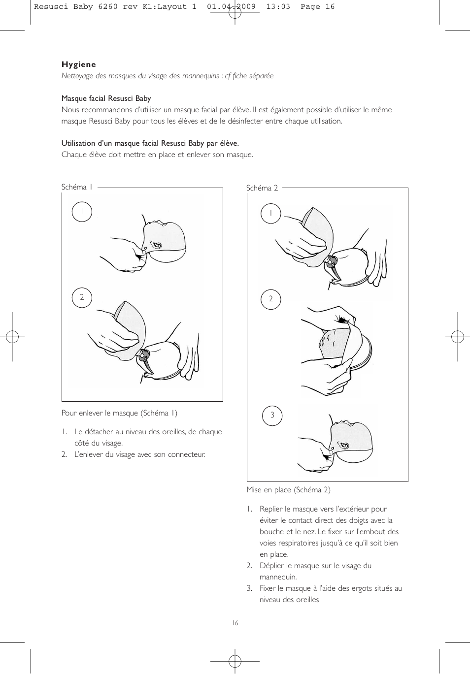 Laerdal Resusci Baby User Manual | Page 16 / 56 | Original mode