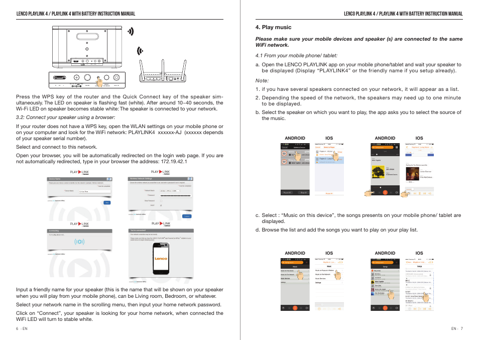 Lanu sb internet reset | Lenco Playlink-4 User Manual | Page 4 / 9