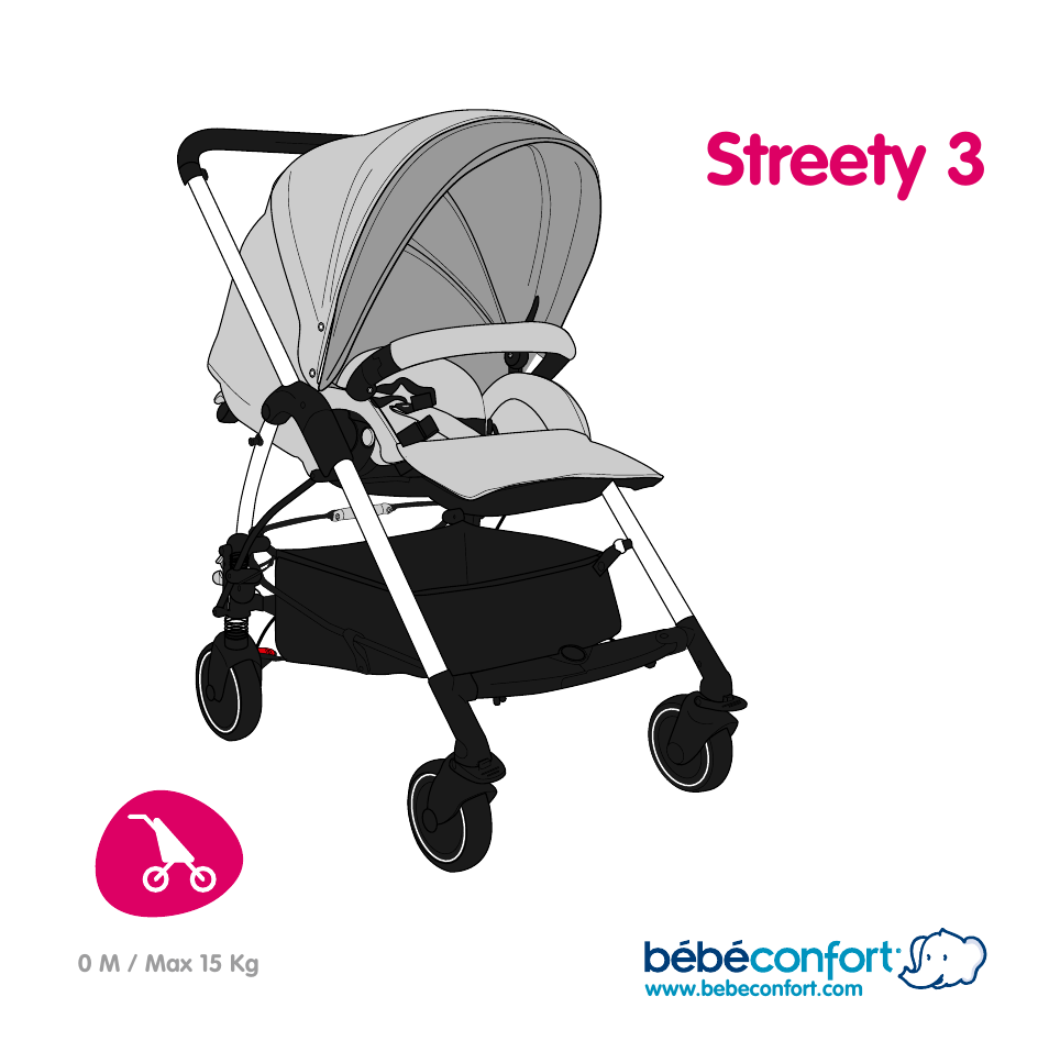 Bebe Confort Streety 3 User Manual | 88 pages