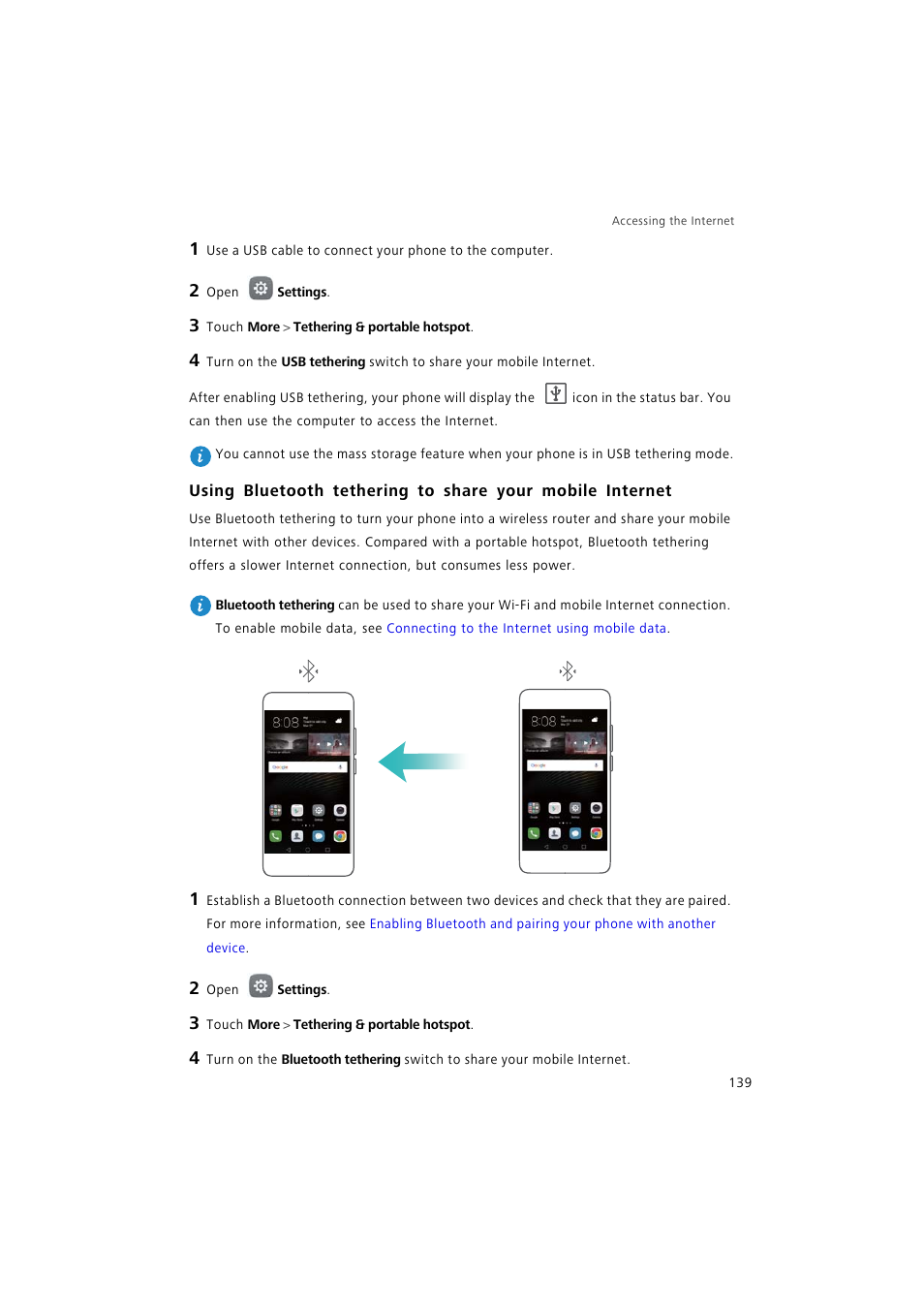 Huawei P9 Lite User Manual | Page 146 / 204 | Also for: P9