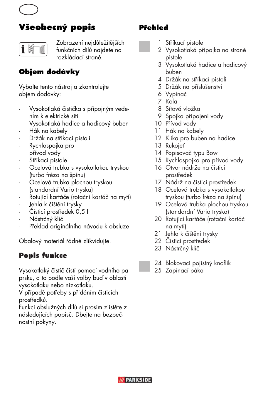 Všeobecný popis | Parkside PHD 150 D3 User Manual | Page 56 / 102