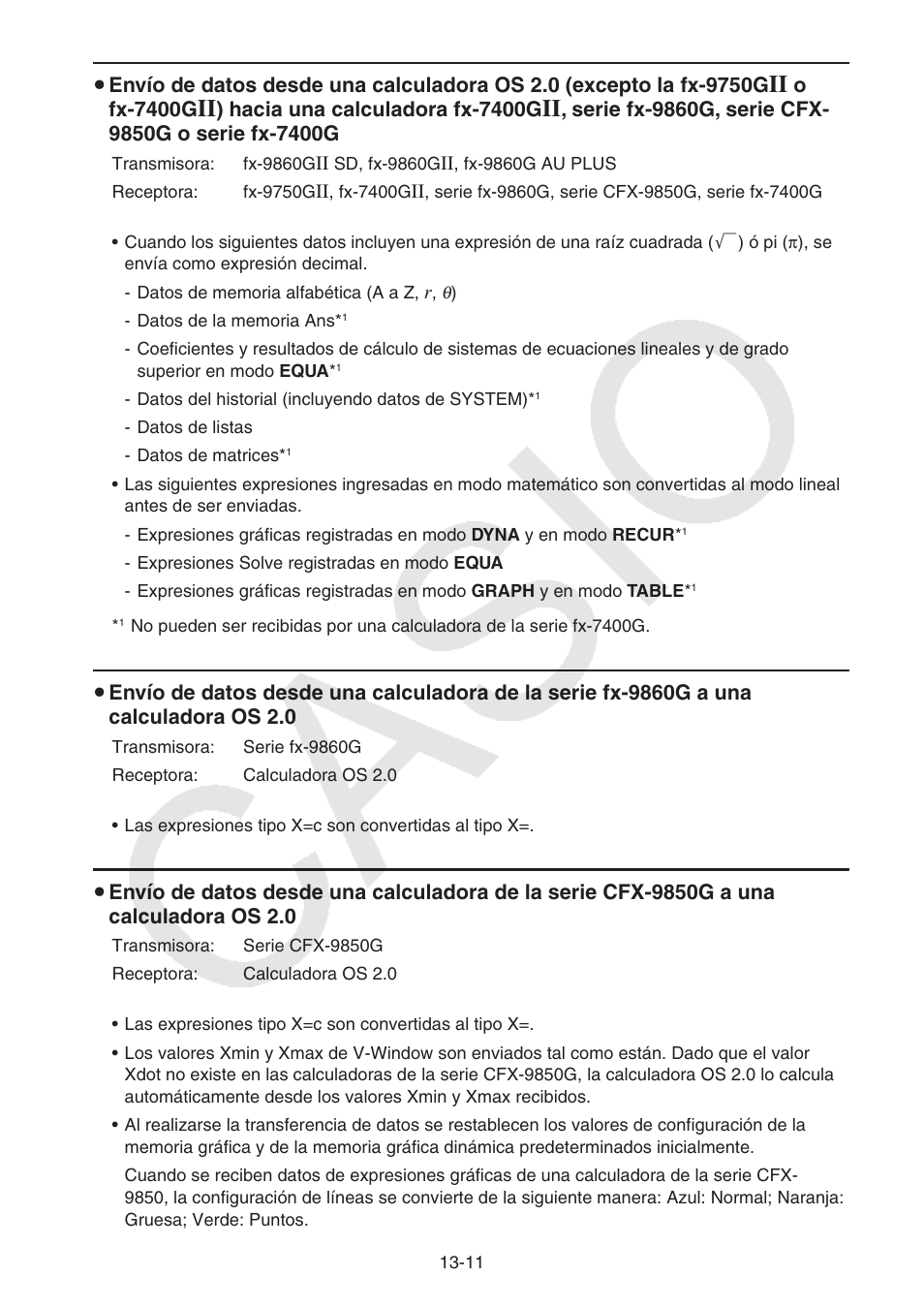 Casio FX-9750GII User Manual | Page 322 / 411 | Original mode | Also for: fx-9860G  AU PLUS, FX-9860G, fx-9860G SD, FX-9860GII, fx-9860GII SD, fx-9860G AU, FX -7400GII