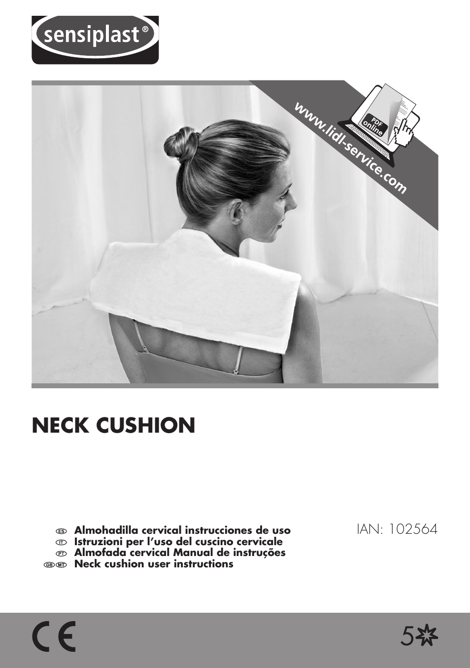 Sensiplast NECK CUSHION User Manual | 12 pages | Also for: Moor Mud Neck  Pillow