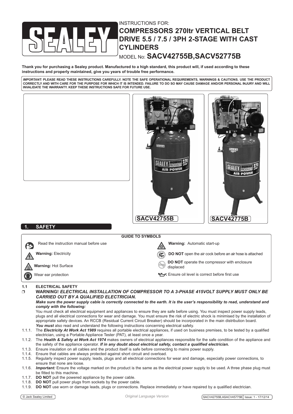 sealey sac0502b