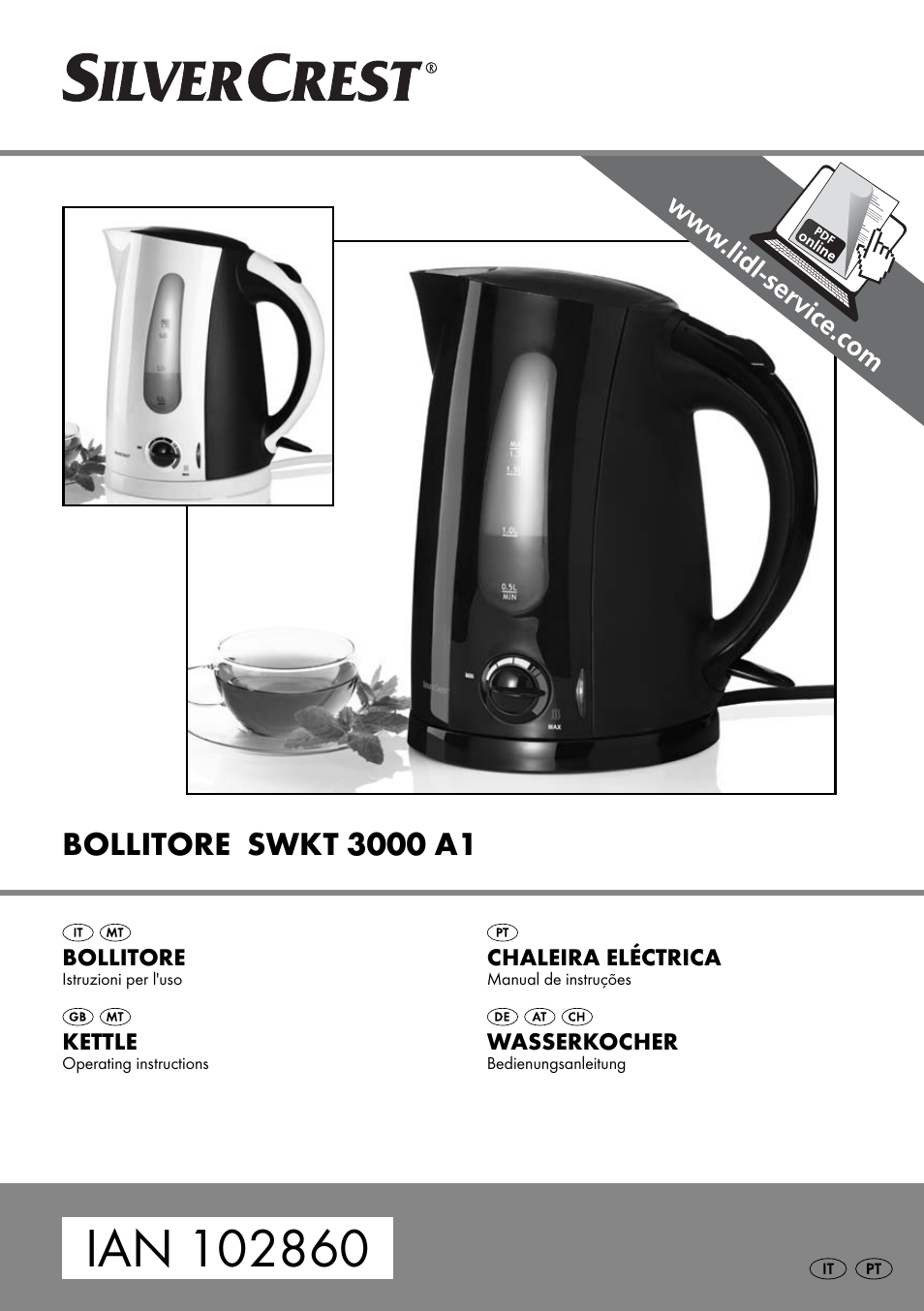 Silvercrest SWKT 3000 A1 User Manual | 59 pages