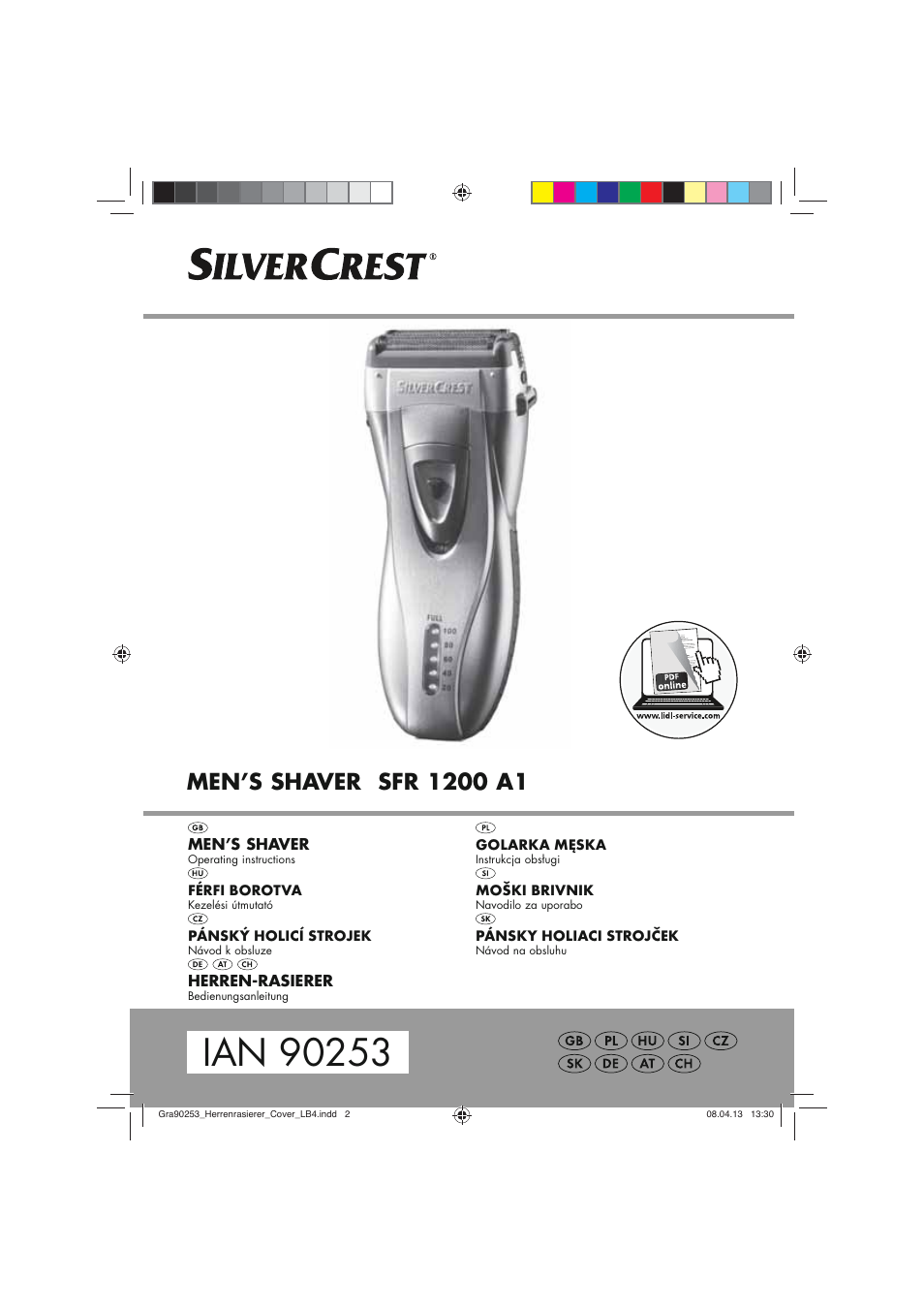 Silvercrest SFR 1200 A1 User Manual | 94 pages