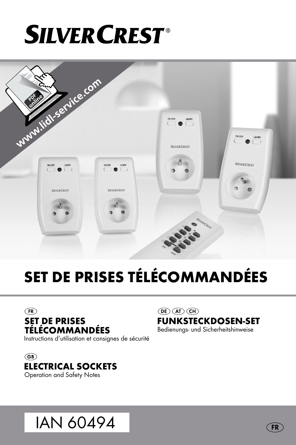 Silvercrest Electrical Sockets User Manual | 29 pages