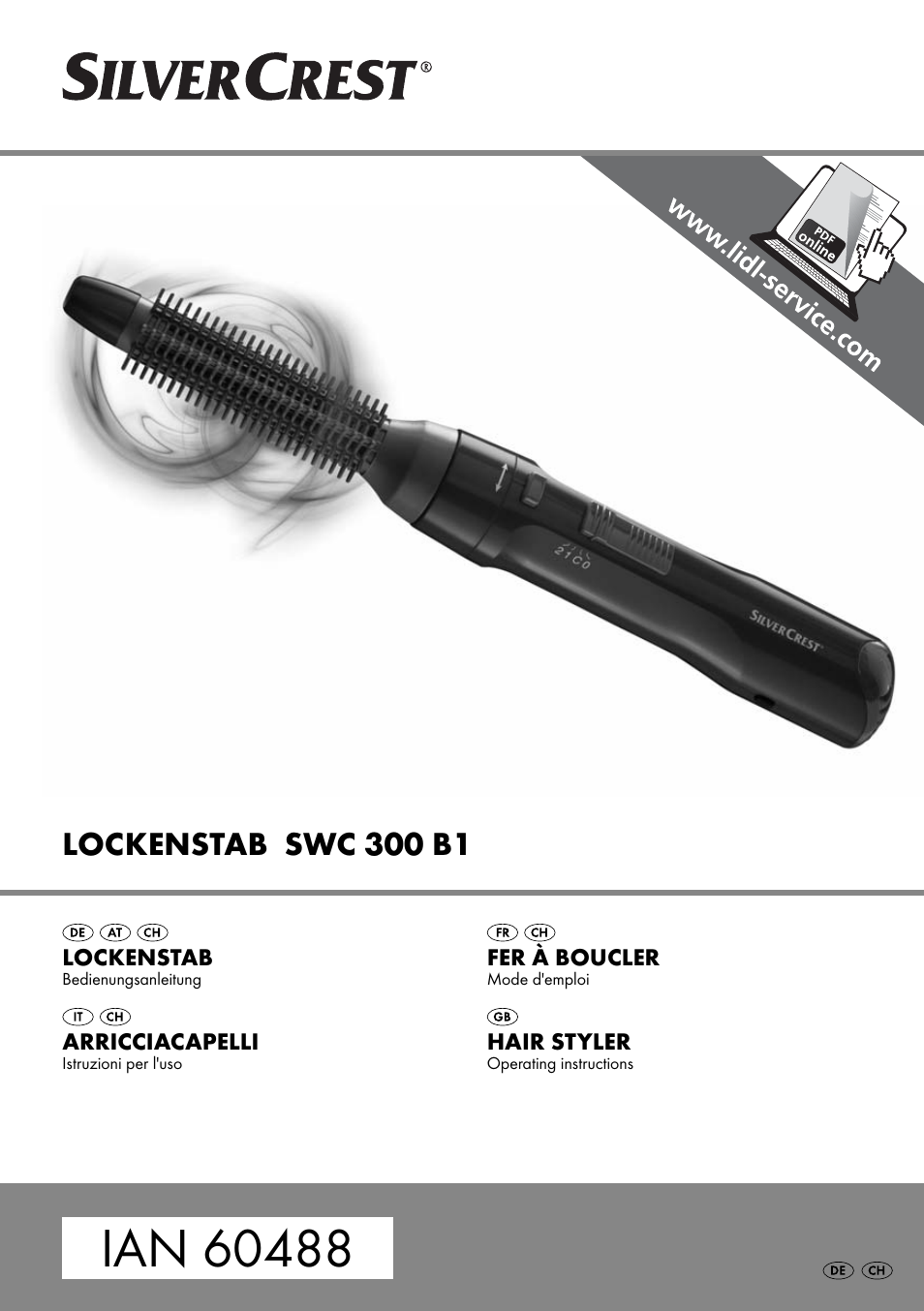 Silvercrest SWC 300 B1 User Manual | 51 pages | Also for: SWC 300 A1