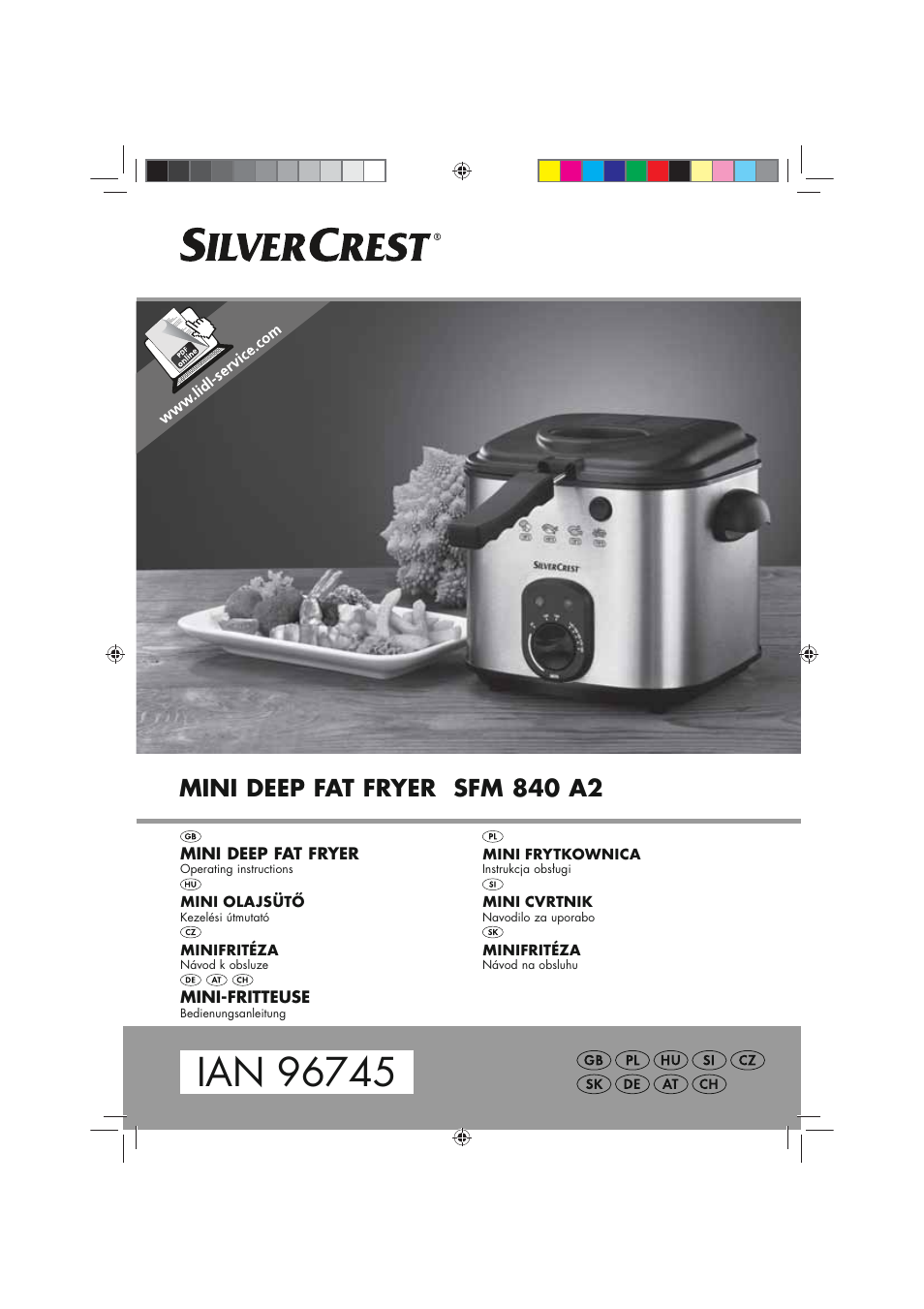 Silvercrest SFM 840 A2 User Manual | 98 pages