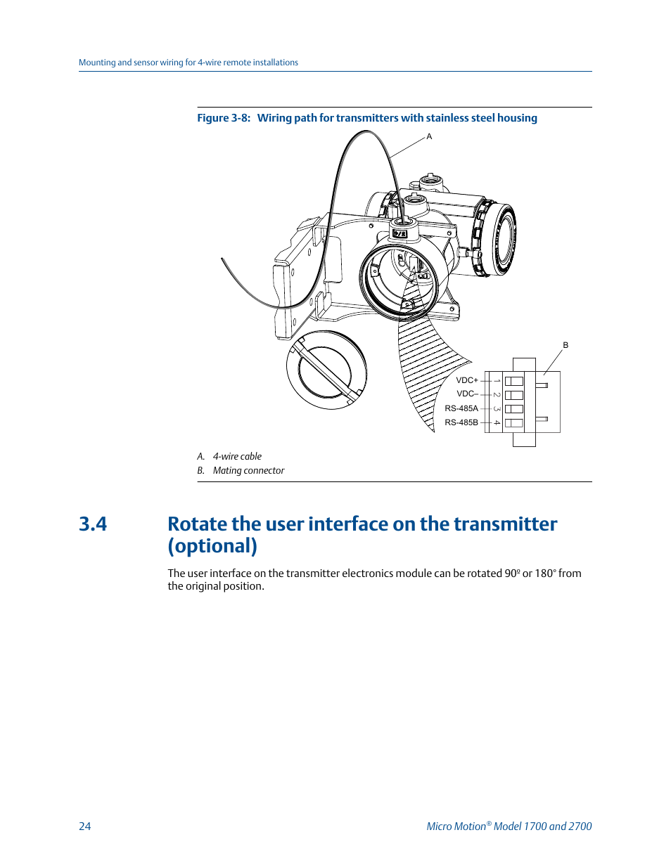Emerson MICRO MOTION 1700 User Manual | Page 28 / 124 | Also for: MICRO  MOTION 2700