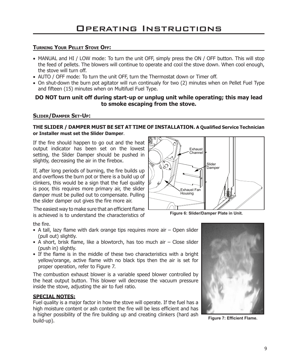 Enviro Pellet Stove Manual