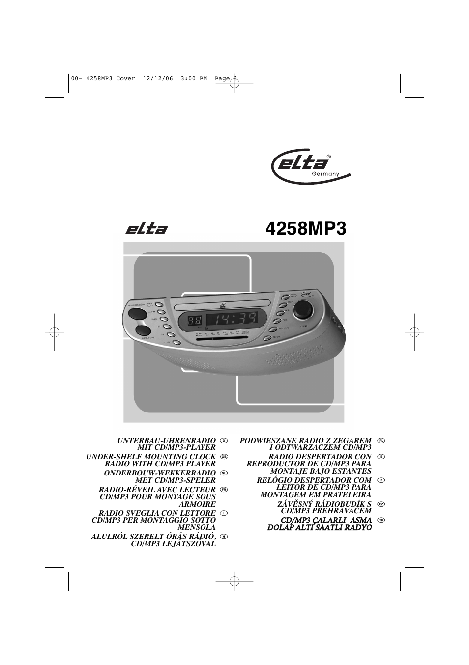 Elta 4258MP3 User Manual | 52 pages