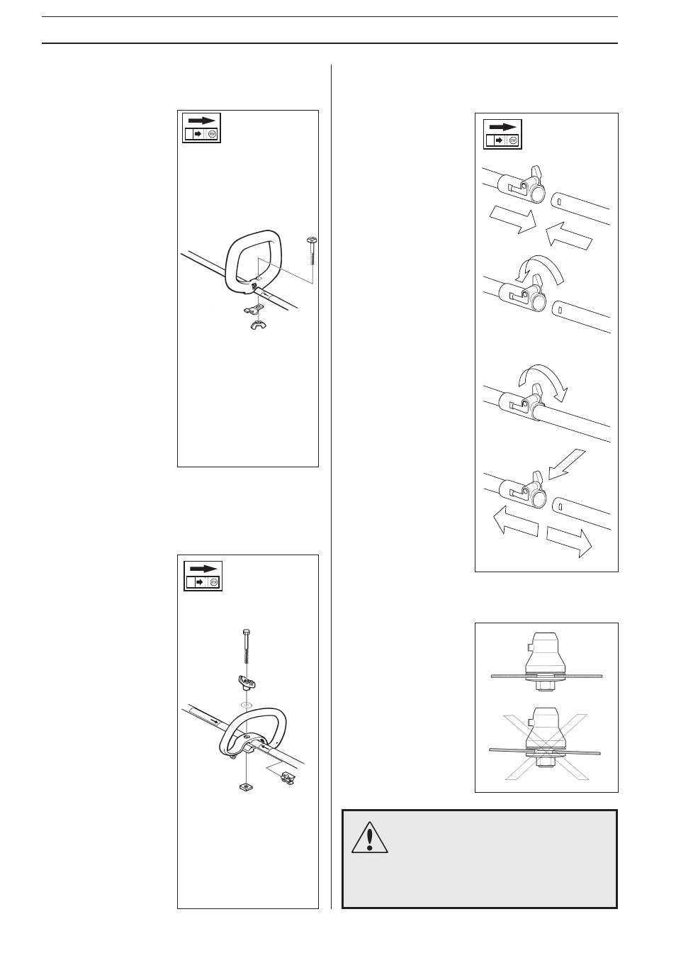 Assembly, Assembly of the trimmer head | Husqvarna 322C User Manual | Page  12 / 36 | Original mode