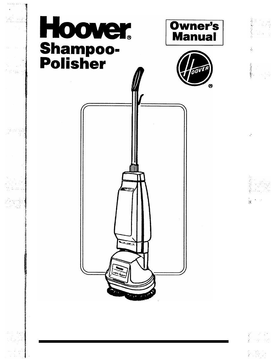 Hoover Shampoo- Polisher User Manual | 22 pages
